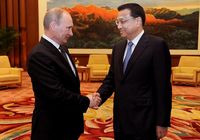 Ли Кэцян встретился с президентом РФ В. Путиным