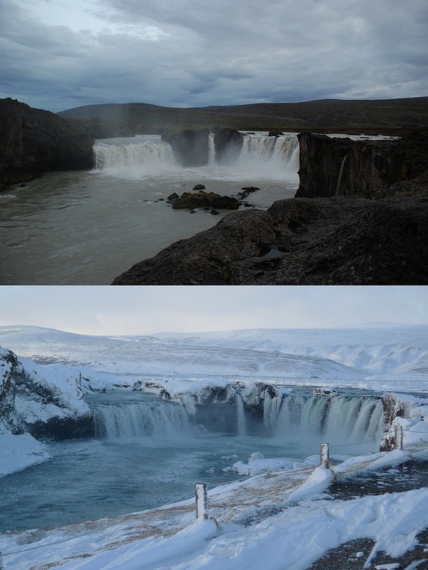 Великолепные пейзажи с водопадами в Исландии5