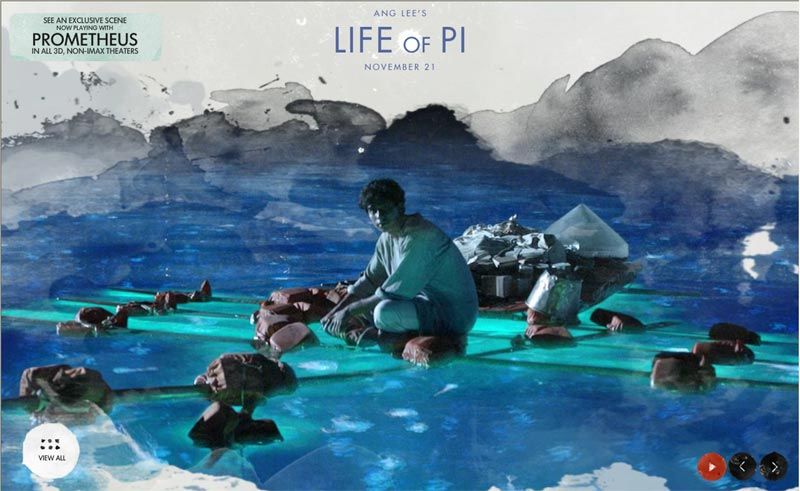Кадры из нового фильма Ли Аня «Жизнь Пи» (« Life of Pi»)2