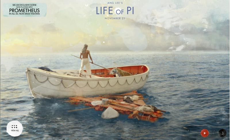 Кадры из нового фильма Ли Аня «Жизнь Пи» (« Life of Pi»)3