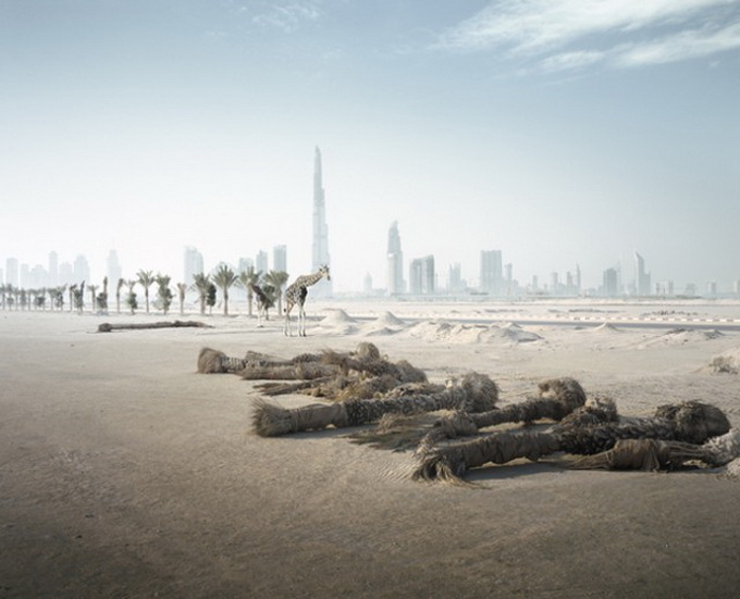 Концептуальные фотографии: «Заброшенный Дубай – 2017» 3