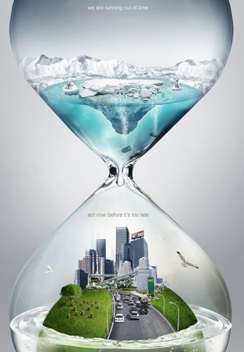 Креативные рекламы на тему «глобальное потепление»