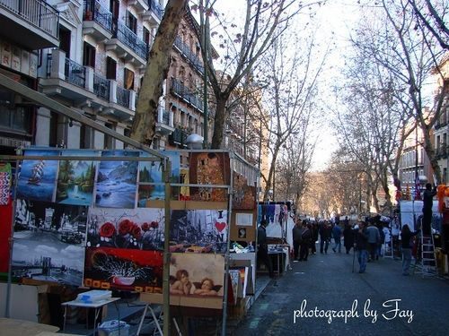Блошиный рынок Мадрида – любимое место китайской писательницы Сань Мао