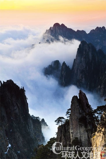 Фото: прекрасные пейзажи гор Хуаншань 2