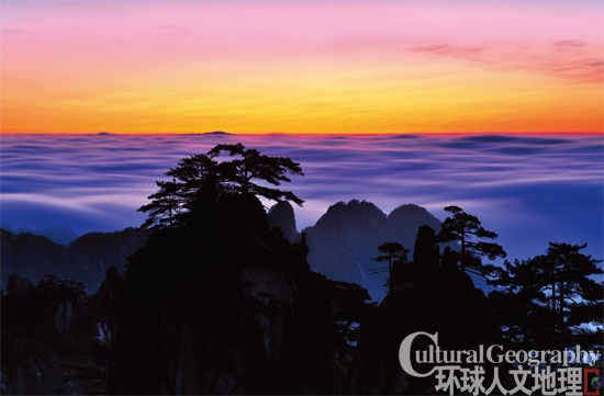 Фото: прекрасные пейзажи гор Хуаншань 4