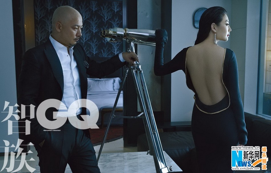Фото: Ван Цюаньань и его жена Чжан Юйци на обложке журнала4
