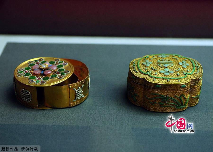 Изящные изделия из золота в Пекинском музее «Гугун»1