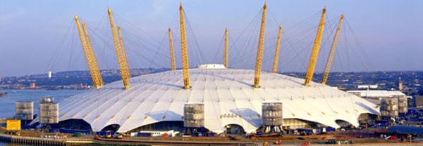 Разнообразные олимпийские стадионы в Лондоне