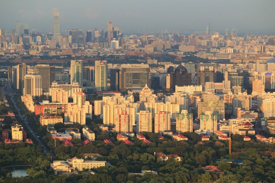 Величественные фотографии Пекина после проливного дождя