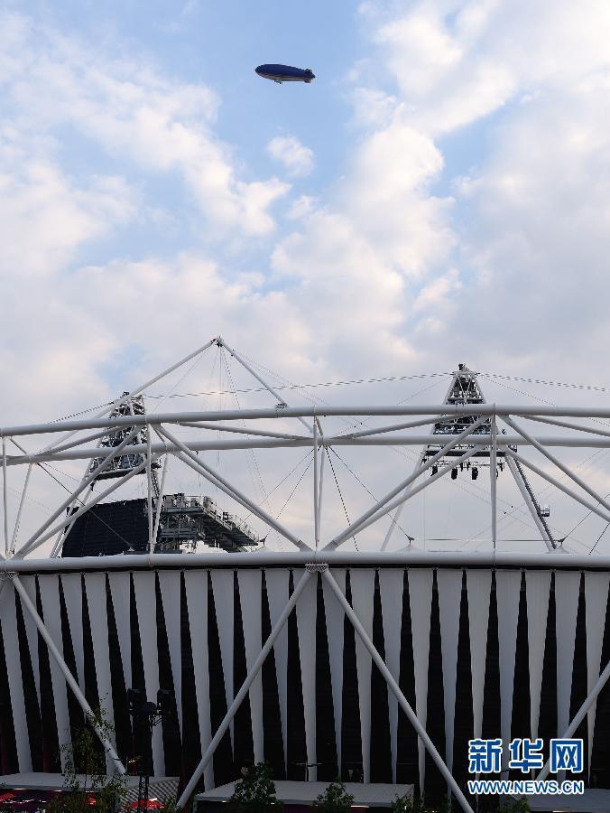 Вечером 25 июля на Олимпийском стадионе в Лондоне прошла вторая репетиция летних Олимпийских игр 2012 года.