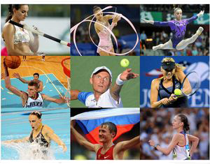 Лидирующие спортсмены Олимпийской сборной России