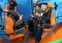Ким Чен Ын катается на 'американских горках'
