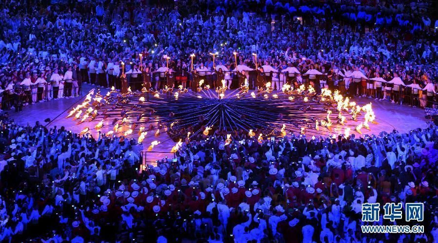 Зажжен факел огня Олимпиады-2012