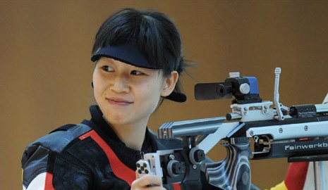 Китаянка И Сылин выиграла 'золото' в стрельбе на 10 метров1
