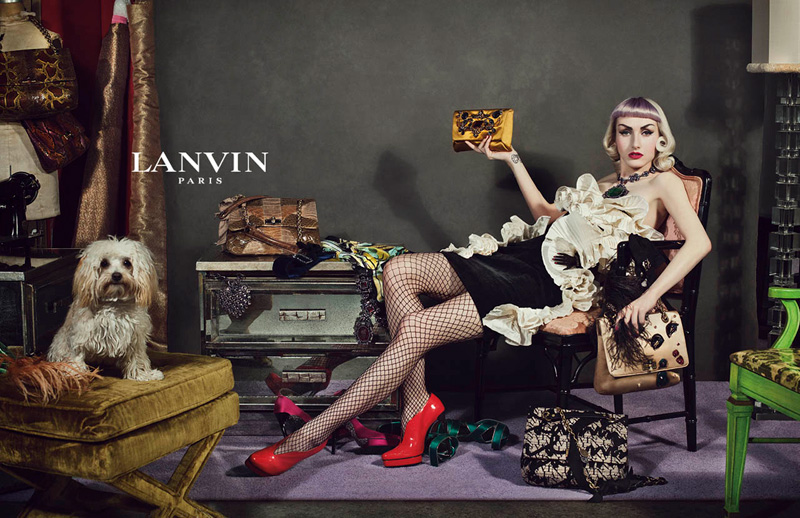 Модная женская одежда от бренда «Lanvin» на осень-зиму 20121