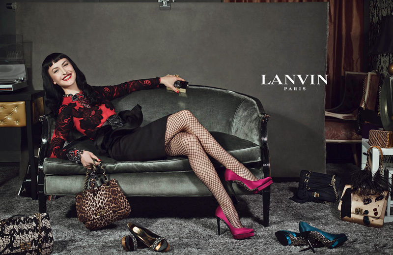 Модная женская одежда от бренда «Lanvin» на осень-зиму 20123