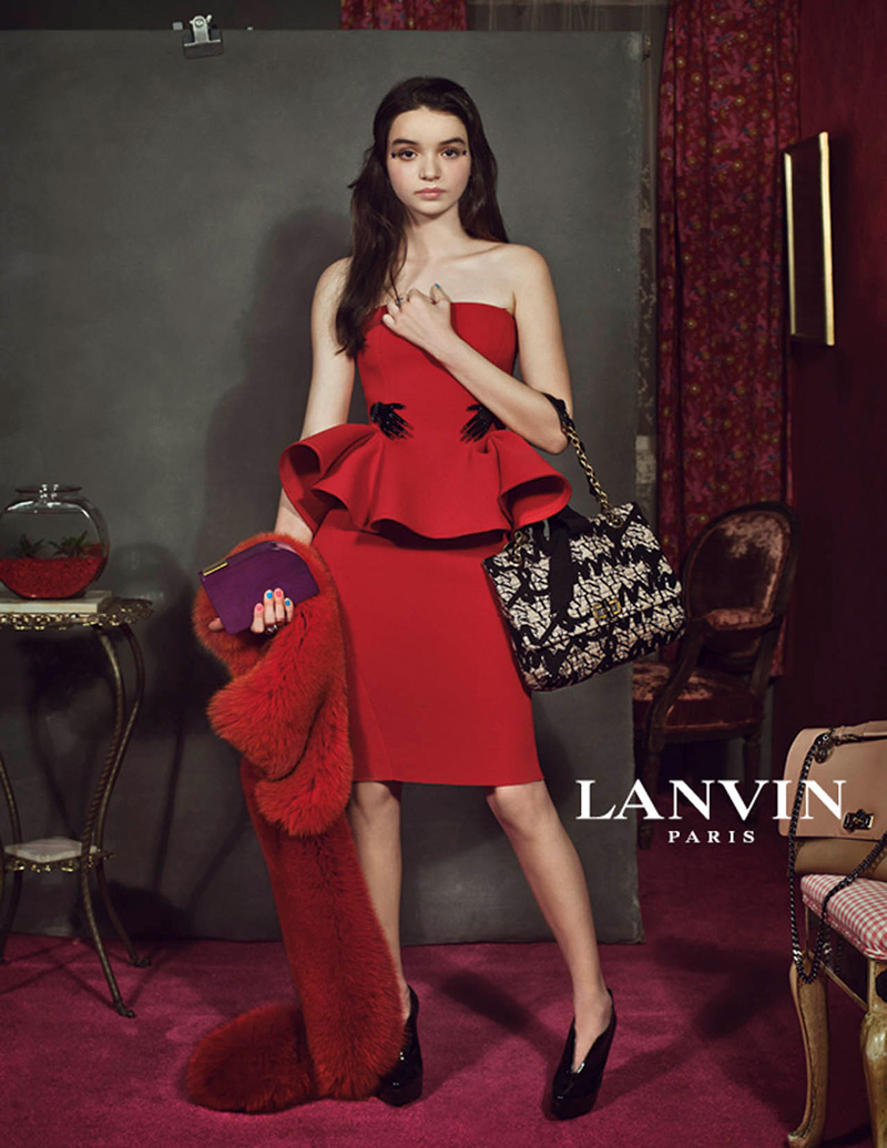 Модная женская одежда от бренда «Lanvin» на осень-зиму 20128