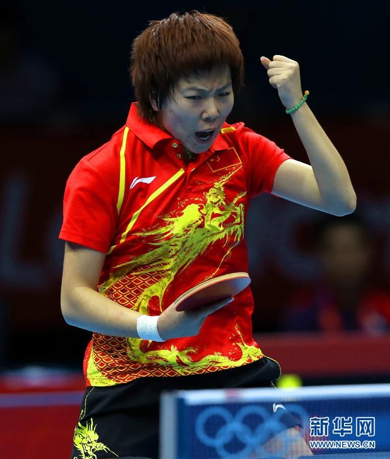 Китаянка Ли Сяося -- олимпийская чемпионка по настольному теннису
