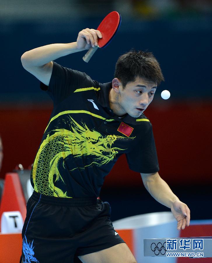 Китайцы завоевали &apos;золото&apos; и &apos;серебро&apos; Олимпиады в Лондоне в мужском одиночном разряде по настольному теннису. В финале Чжан Цзикэ обыграл товарища по команде Ван Хао со счетом 4:1. 