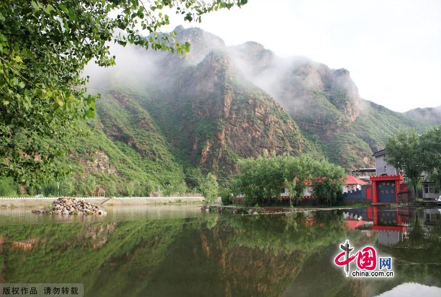 Природные пейзажи поселка Люлимяо в пригороде Пекина Хуайжоу 