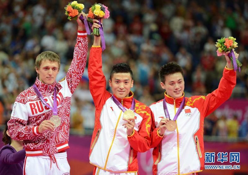 (Олимпиада-2012) Китайцы завоевали на лондонской Олимпиаде 'золото' и 'бронзу' в прыжках на батуте1