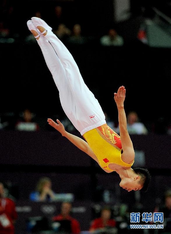 (Олимпиада-2012) Китайцы завоевали на лондонской Олимпиаде 'золото' и 'бронзу' в прыжках на батуте3