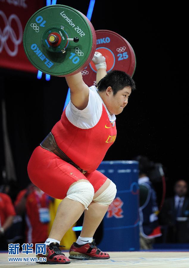 5 августа китаянка Чжоу Лулу стала чемпионкой лондонской Олимпиады в тяжелой атлетике в весовой категории свыше 75 кг.