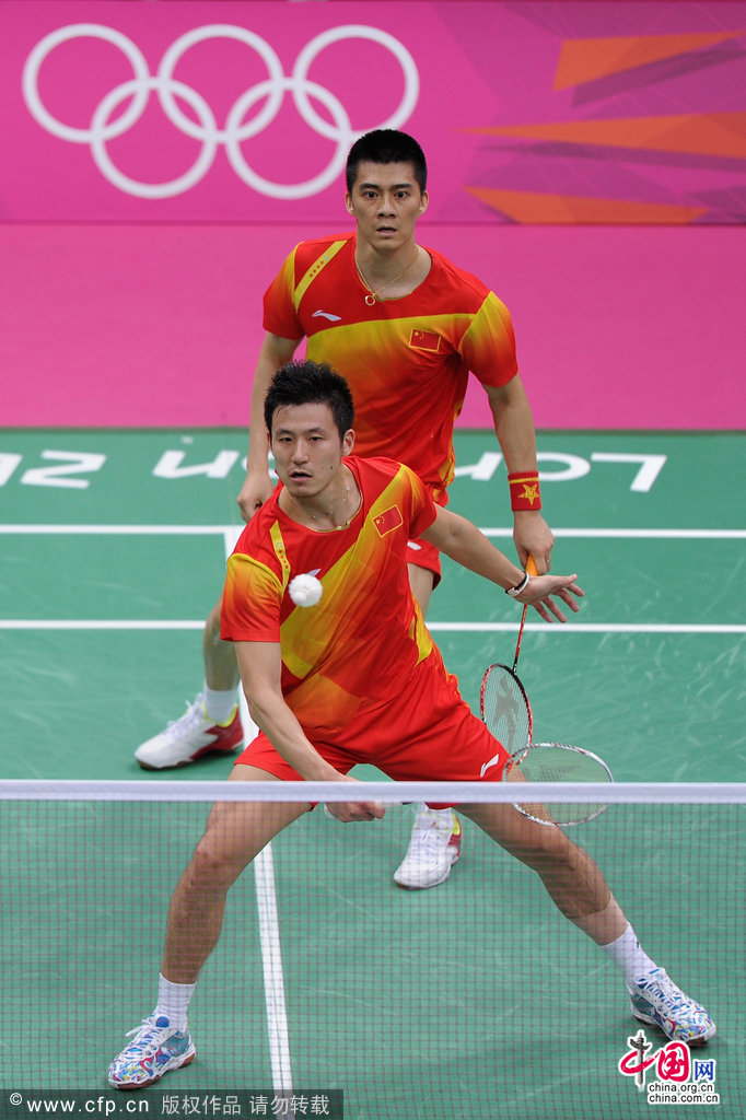 Таким образом, китайские спортсмены выиграли все пять золотых медалей лондонской Олимпиады, которые разыгрывались на турнире бадминтонистов. 