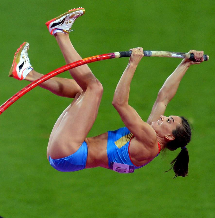 Российская прыгунья Елена Исинбаева 6 августа завоевала бронзовую медаль в прыжках с шестом на Олимпийских играх в Лондоне.