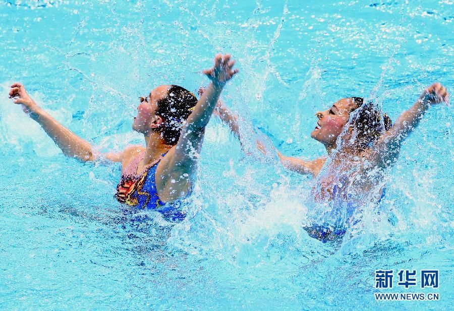 (Олимпиада-2012) Прекрасные фотографии синхронного плавания с Лондонской Олимпиады