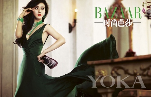 Китайская красавица Фань Бинбин демонстрирует прекрасное сочетание ювелирных украшений 9