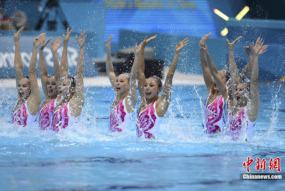 Китай выиграл «серебро» в синхронном плавании в группе1