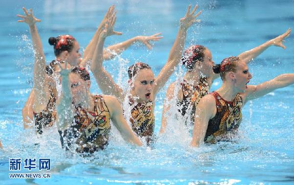 /Олимпиада-2012/ Россия выиграла 'золото' в синхронном плавании в группе