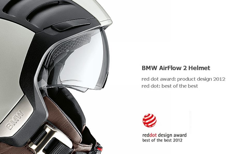 Лучший дизайн Red Dot Award 2012 – шлем BMW AirFlow 2