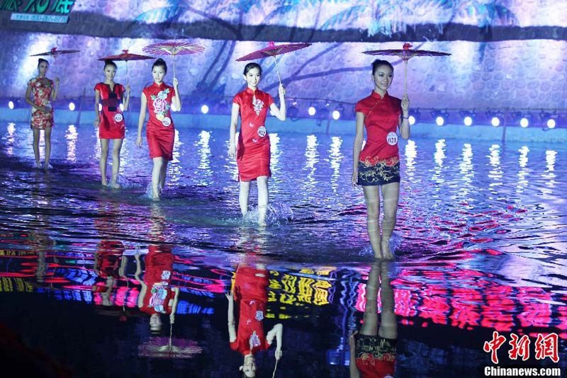 Участница из провинции Хэнань победила в финале конкурса «Мисс Бикини» в Китае