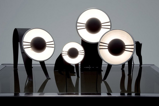 Оригинальные лампы в виде кошек от французского дизайнера1