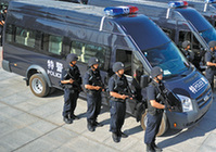 Специальная полиция Урумчи оборудована техникой высокого уровня для обеспечения безопасности ярмарки «Китай-Евразия»
