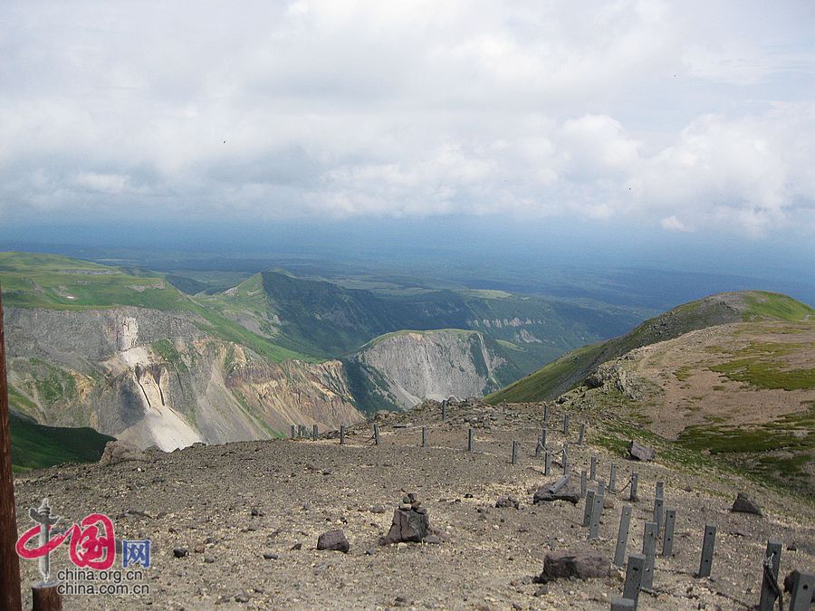 Озеро Тяньчи в горах Чанбайшань 