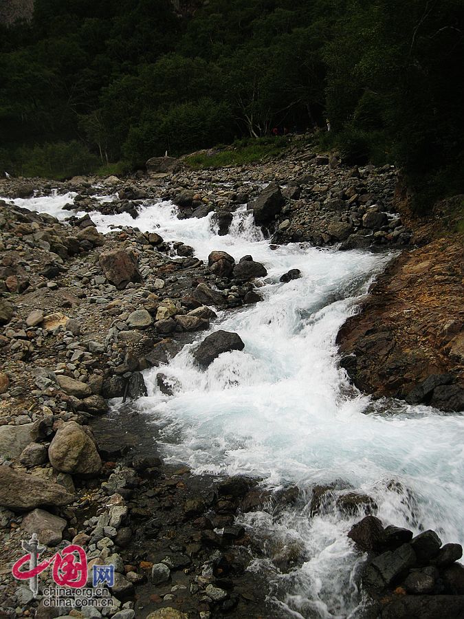 Вода в горах Чанбайшань