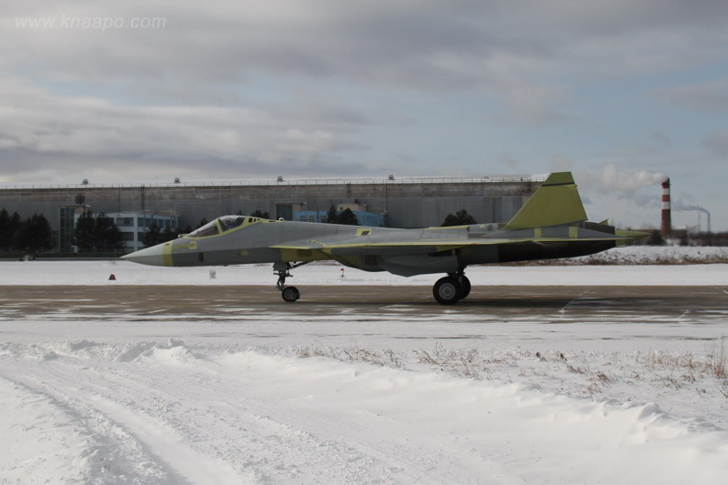 Альбом о летных испытаний третьего истребителя «T-50» России, оборудованного системой «ПАК ФА»