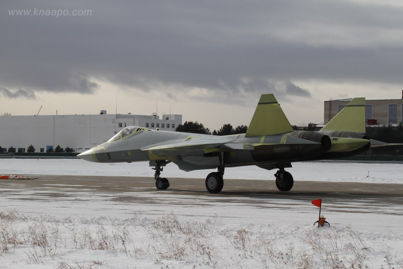 Альбом о летных испытаний третьего истребителя «T-50» России, оборудованного системой «ПАК ФА»