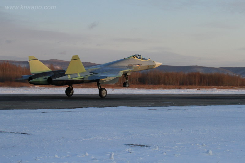 Альбом о летных испытаний третьего истребителя «T-50» России, оборудованного системой «ПАК ФА»