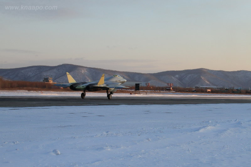 Альбом о летных испытаний третьего истребителя «T-50» России, оборудованного системой «ПАК ФА»