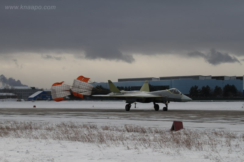 Альбом о летных испытаний третьего истребителя «T-50» России, оборудованного системой «ПАК ФА»