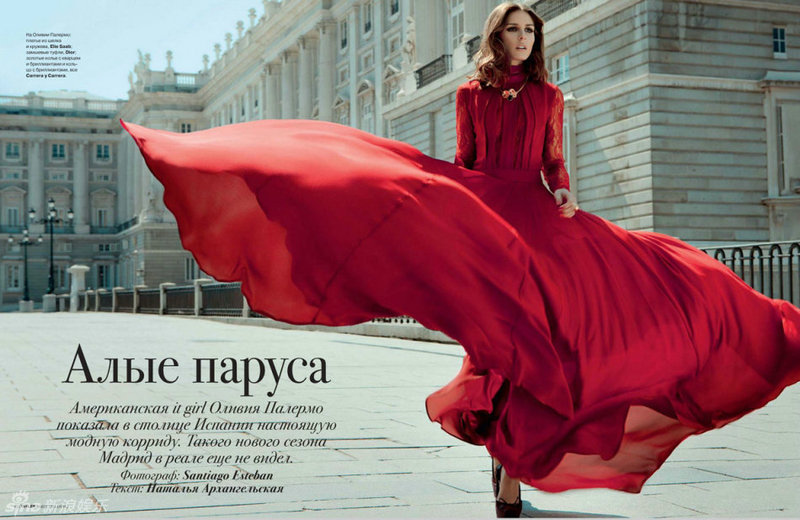 Оливия Палермо попала на обложку журнала «Tatler» (Россия)