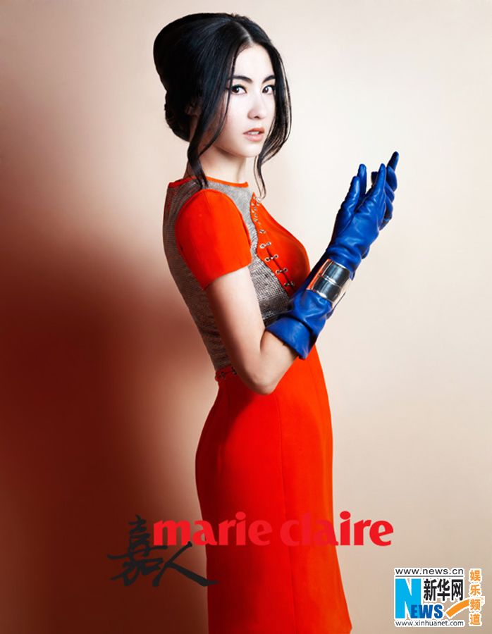 Чжан Бочжи на обложке модного журнала