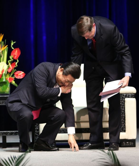 Заместитель председателя КНР Си Цзиньпин помог Роберту Уильямсу поднять очки 1