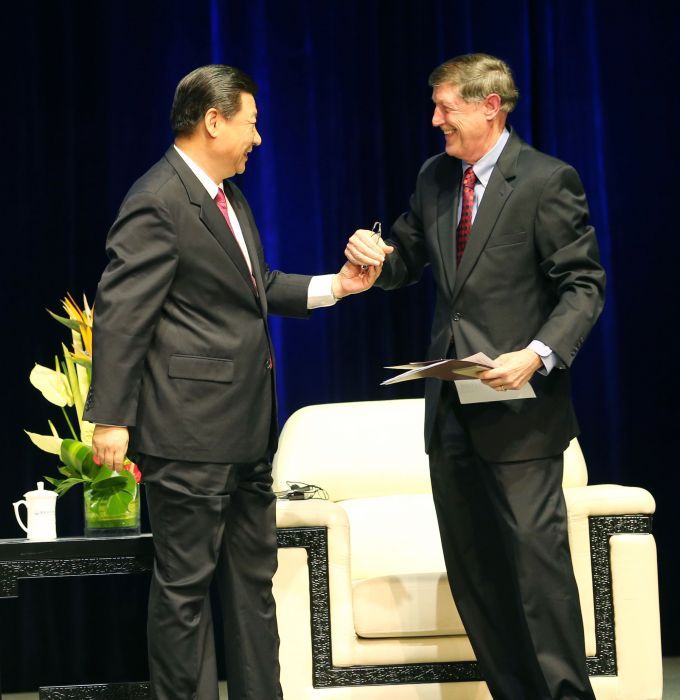 Заместитель председателя КНР Си Цзиньпин помог Роберту Уильямсу поднять очки 3