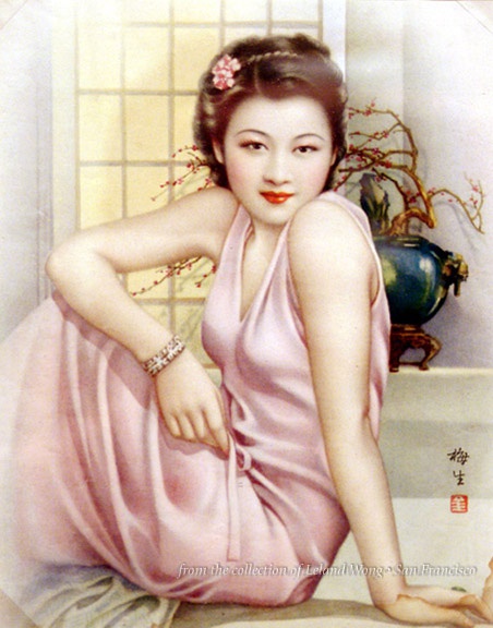 Сексуальные красавицы в иллюстрированных журналах старого Шанхая 4