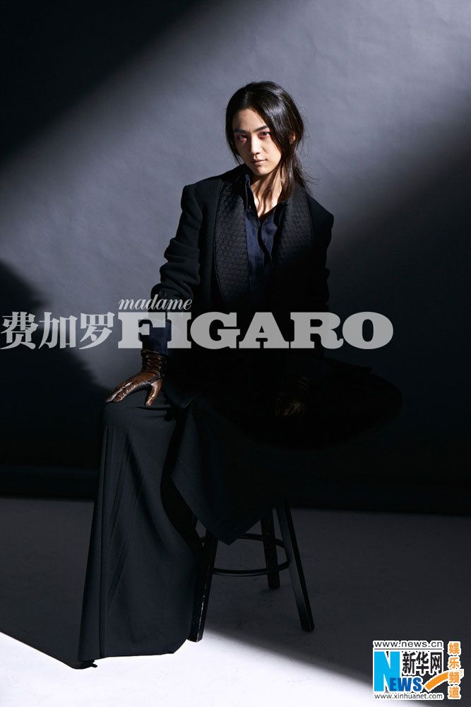 Кинозвезда Тан Вэй попала на обложку журнала «FIGARO» №9. 